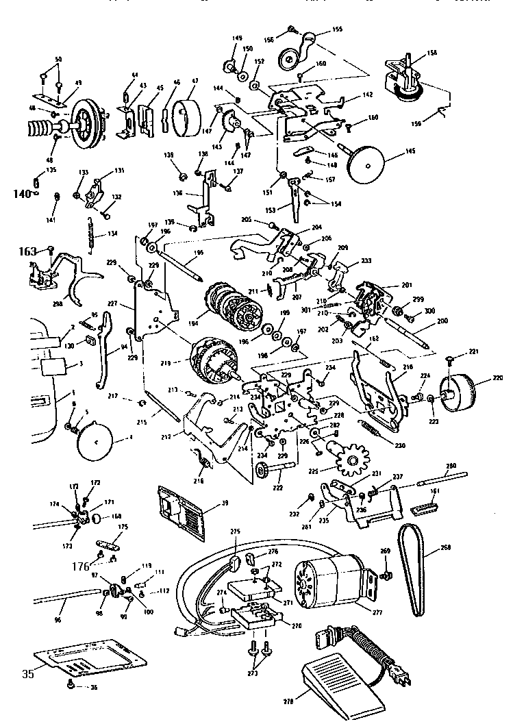 Right side assembly