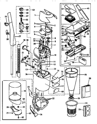Handle and attachments