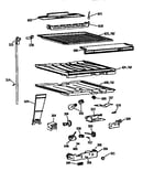 Compartment separator parts
