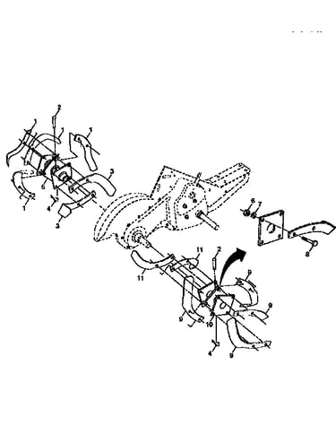 Tine assembly