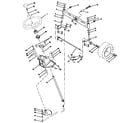 Craftsman 917250481 steering assembly diagram