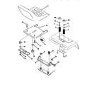 Craftsman 917250481 seat assembly diagram