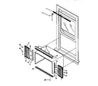 Kenmore 2539750830 window mounting kit diagram