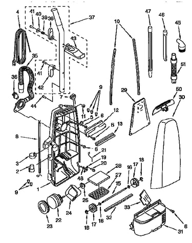 Dust compartment
