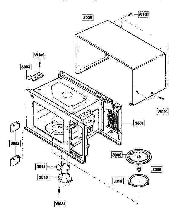 OVEN CAVITY