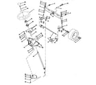 Craftsman 917250541 steering assembly diagram