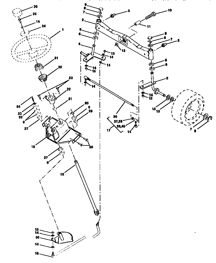 Steering assembly
