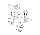 Craftsman 917250541 seat assembly diagram