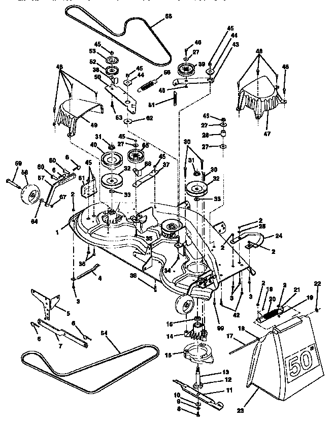 Mower deck