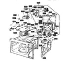 Kenmore 72189972590 oven interior diagram