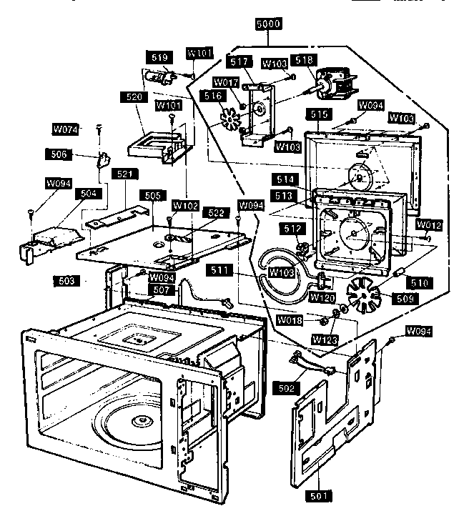 Oven interior