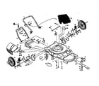 Craftsman 917372930 lawnmower diagram