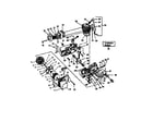 Poulan 3800 crankcase assembly diagram