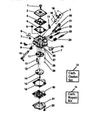 Carburetor assembly #530-035094-type 1