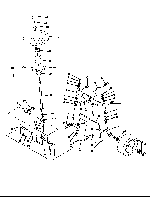Steering assembly