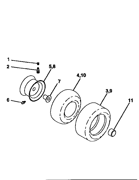 Wheels and tires