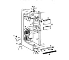 Kenmore 3639554780 freezer section diagram