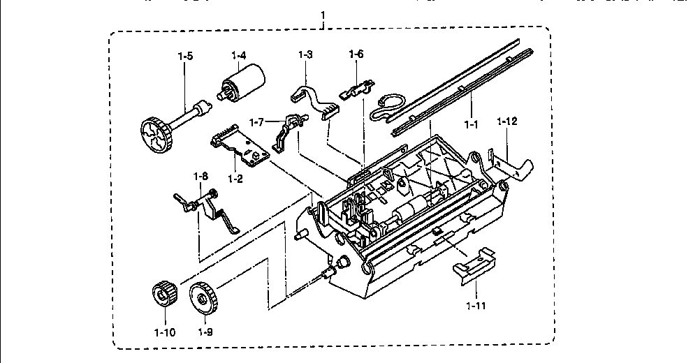 Scanning frame