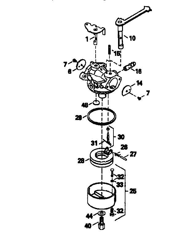 CARBURETOR 632732  (71/143)