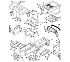 Craftsman 917252512 chassis and enclosures diagram