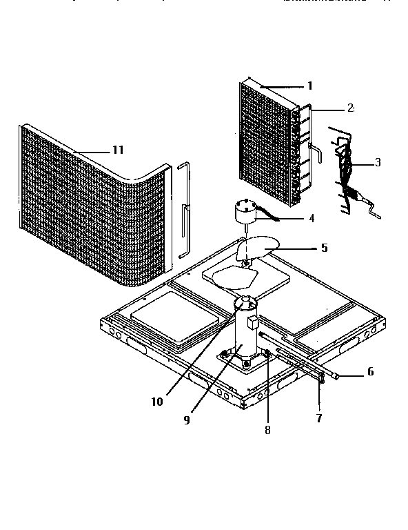 Compressor and condenser