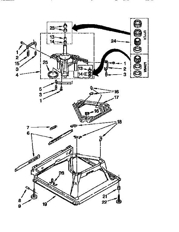 Machine base