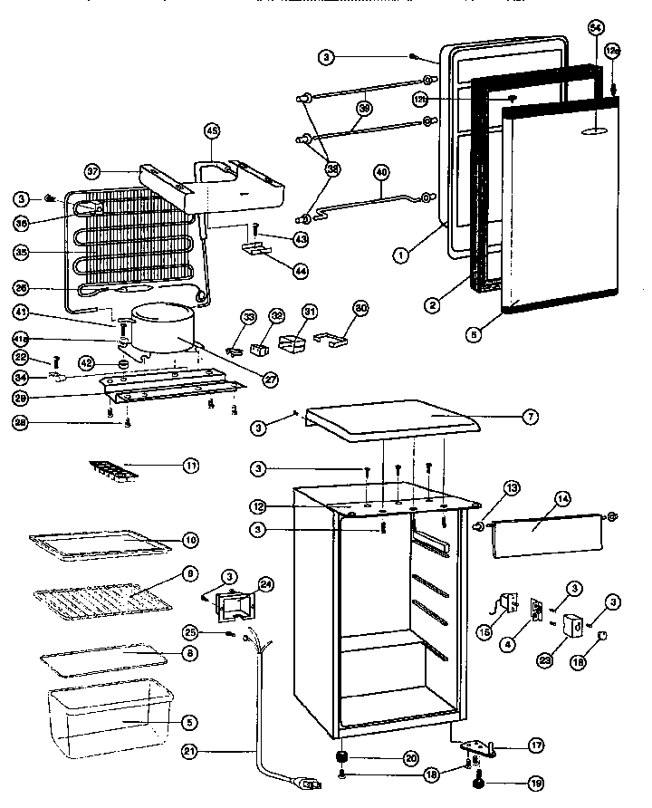 COMPACT REFRIGERATOR