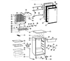 Kenmore 46195472 compact refrigerator diagram