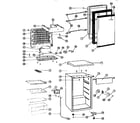 Kenmore 46195475 compact refrigerator diagram