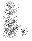 Refrigerator shelf
