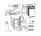 Kenmore 46195232 compact rerigerator diagram
