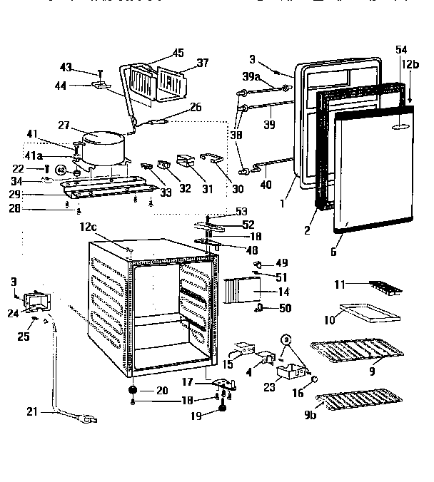 Compact rerigerator