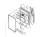 Kenmore 1069651782 refrigerator door diagram