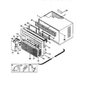 Kenmore 2539751870 frame diagram