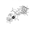 Kenmore 2539751870 fan and motor diagram