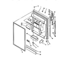 Kenmore 1069759713 refrigerator door diagram