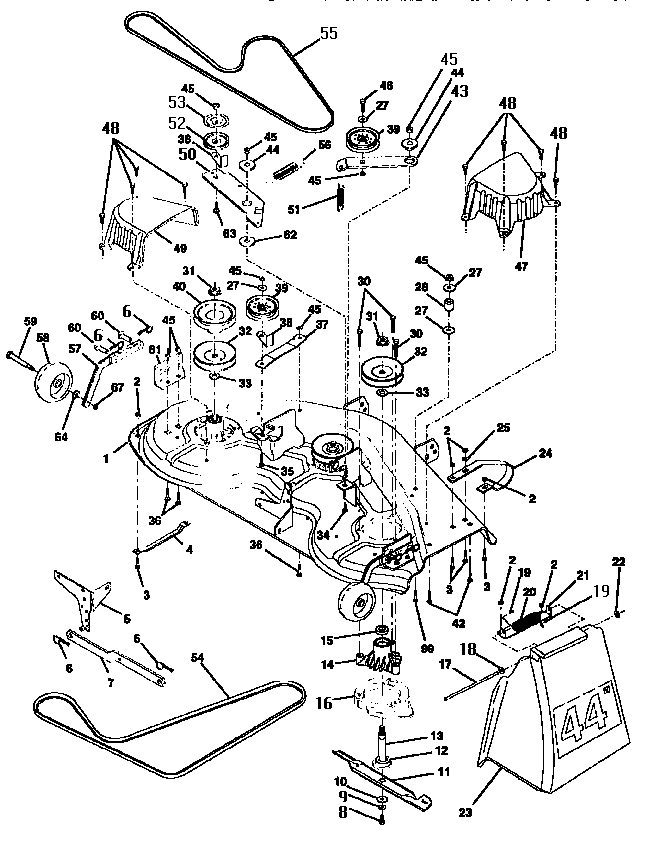 Mower deck