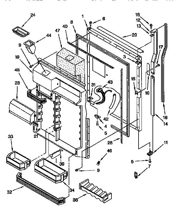 REFRIGERATOR DOOR
