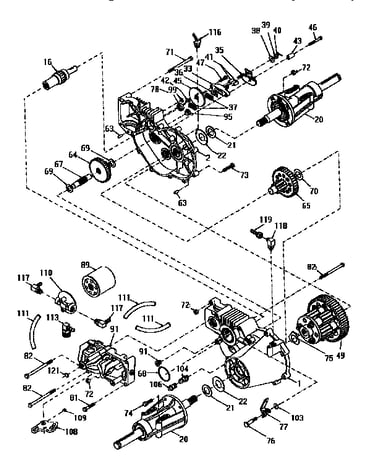 Hydro gear transaxle 210-3010