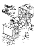 Body and door assembly