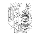 Kenmore 1069555312 refrigerator liner diagram
