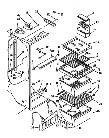 Refrigerator liner
