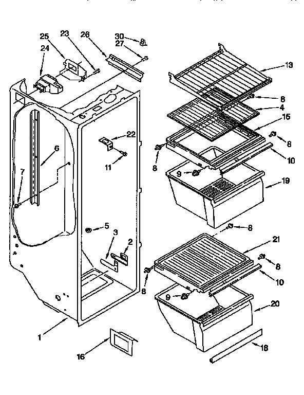 Refrigerator liner