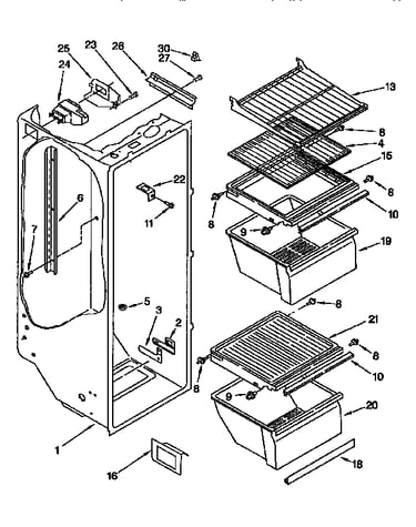 Refrigerator liner