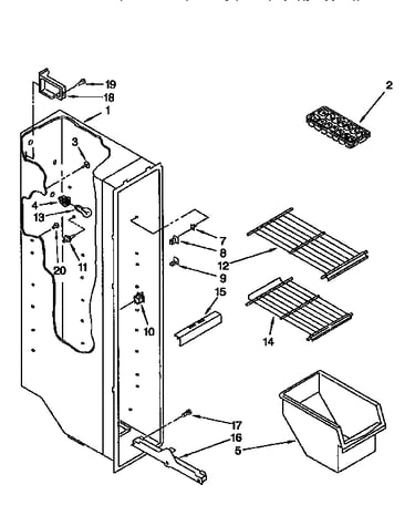 Freezer liner