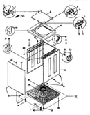 Washer cabinet