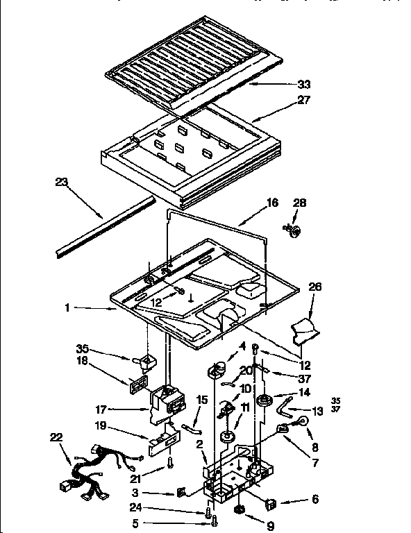 Compartment separator