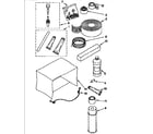 Kenmore 1069722991 optional parts (not included) diagram