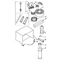 Kenmore 1069751831 optional parts (not included) diagram