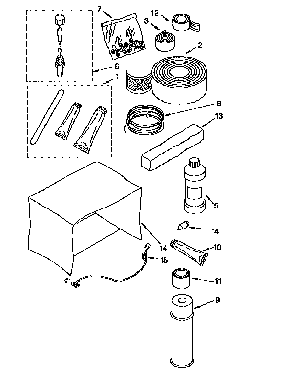 Optional parts (not included)